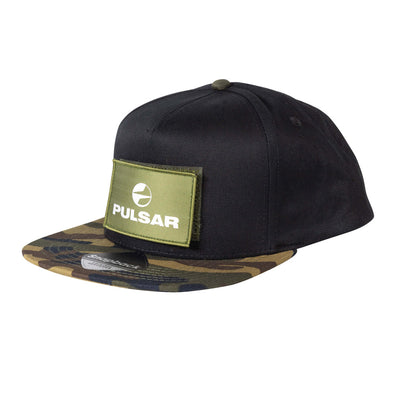 Pulsar Black and Camo Snapback Hat